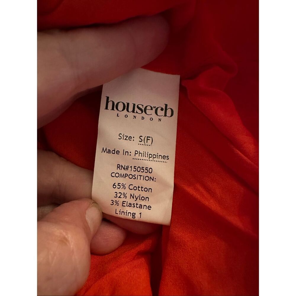 New! House of CB Adabella Halter Neck Midi Dress Sz S - Picture 7 of 7
